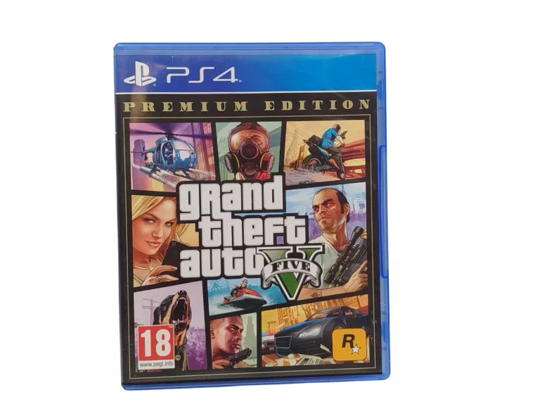 GRA GRAND THEFT AUTO V - EDYCJA PREMIUM GRA PS4 (KOMPATYBILNA Z PS5)