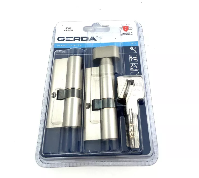 KOMPLET WKŁADEK GERDA H PLUS 30/40+30/40G NIKIEL