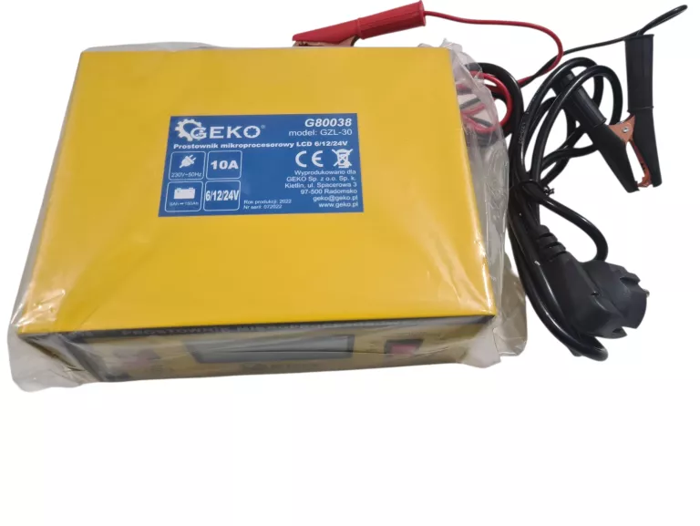 PROSTOWNIK MIKROPROCESOROWY LCD 6/12/24V GEKO
