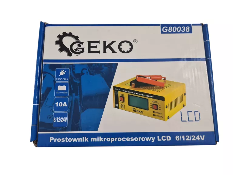 PROSTOWNIK MIKROPROCESOROWY LCD 6/12/24V GEKO