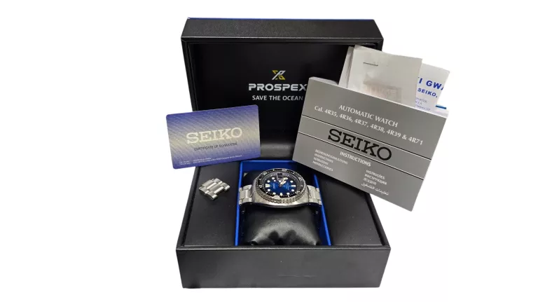 SEIKO PROSPEX DIVER'S - SAVE THE OCEAN TURTLE MANTA AUTOMATIC SRPE39K1