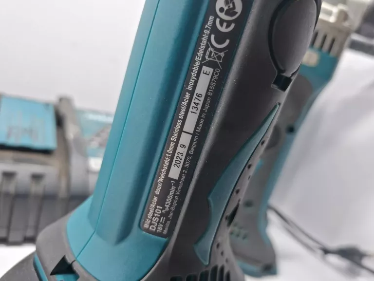 KOMPLET MAKITA BF MOTOR 2 X DJN161 1X GA504 1 X DJS101 +BL1850 + 2X ŁAD