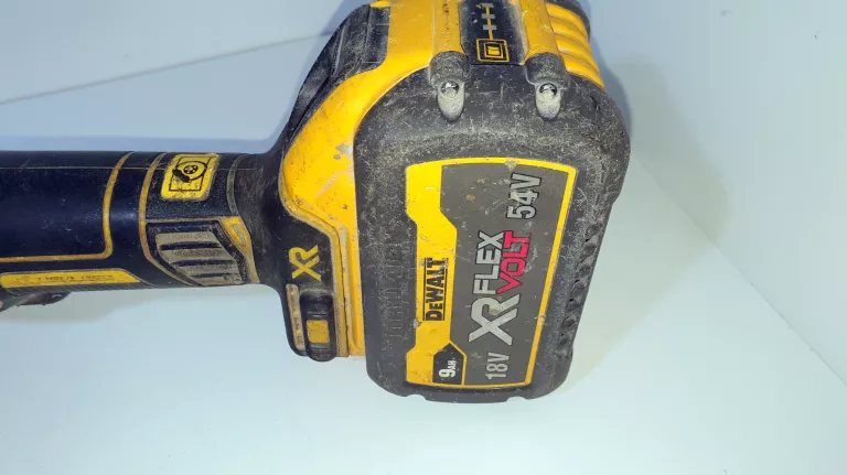 SZLIFIERKA KĄTOWA DEWALT AKUMULATOROWA DCG405 54V