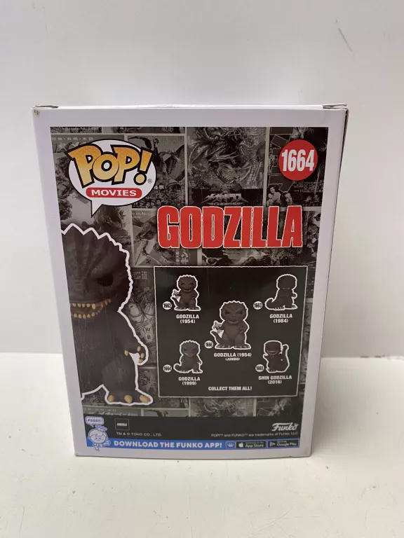 FIGURKA FUNKO POP! GODZILLA 1984 1663