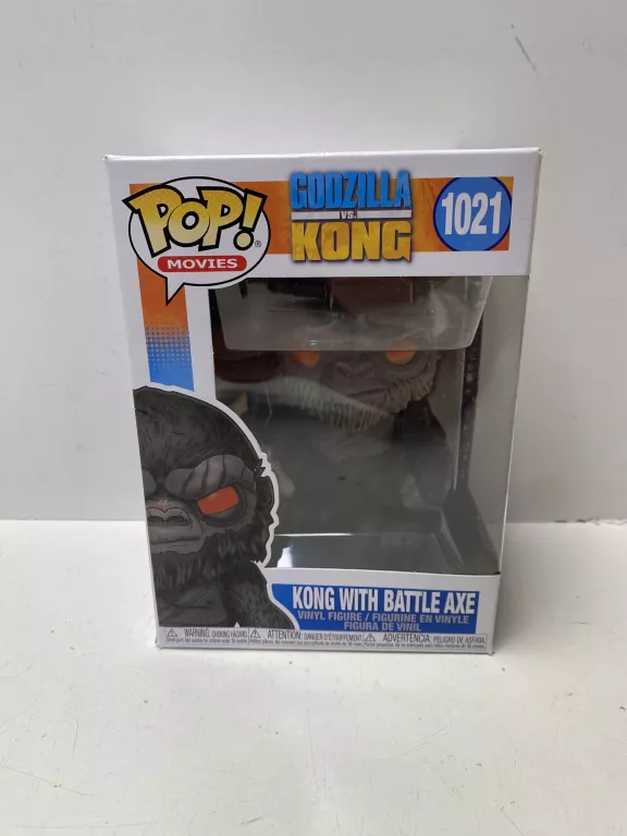 FUNKO POP GODZILLA VS KONG: KONG WITH AXE 1021