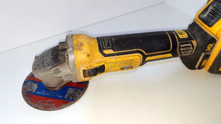 SZLIFIERKA KĄTOWA DEWALT AKUMULATOROWA DCG405 54V