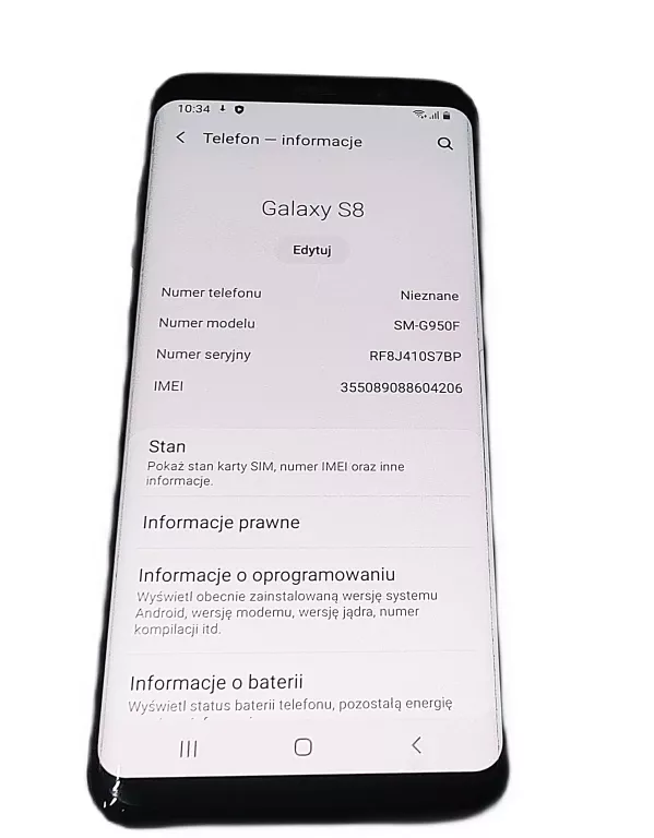 TELEFON SAMSUNG GALAXY S8 64GB