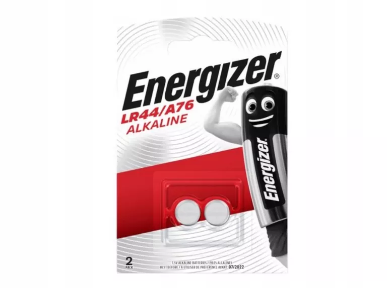 2X BATERIA ENERGIZER A76 LR44 L1154 GPA76 PX76A ALKALINE 1,5V