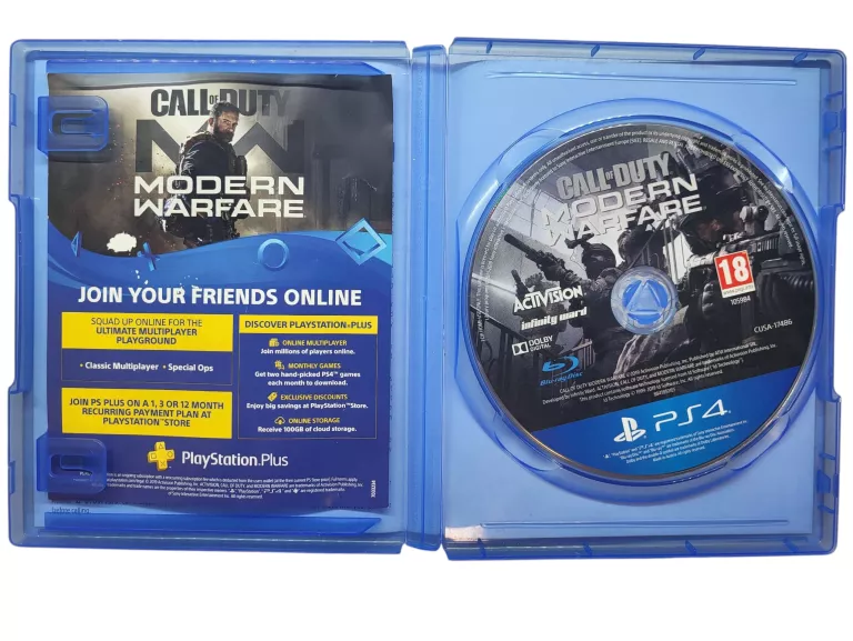 CALL OF DUTY MODERN WARFARE PS4 5030917285189