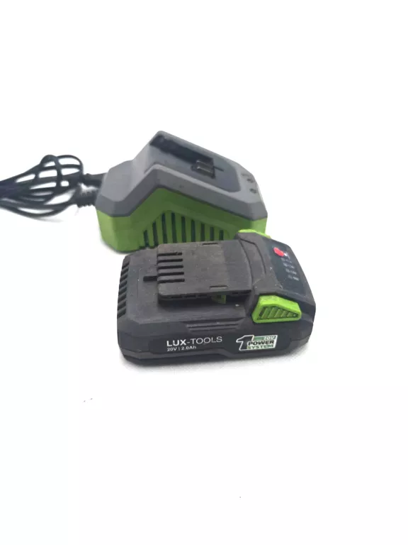 AKUMULATOR I ŁADOWARKA LUX TOOLS 20V 2.0AH