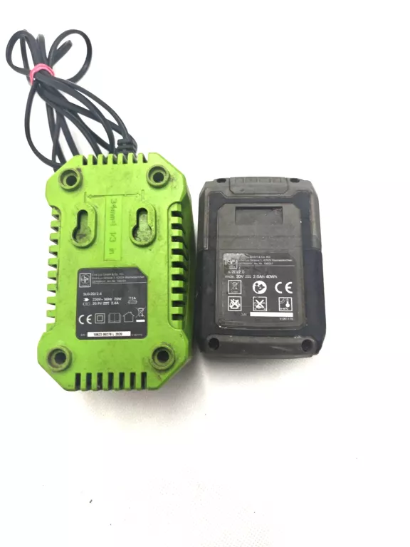 AKUMULATOR I ŁADOWARKA LUX TOOLS 20V 2.0AH