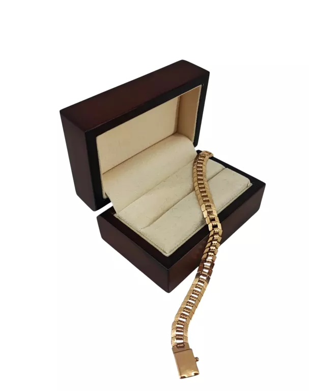 MASYWNA ZŁOTA BRANSOLETKA P.585 10,67G