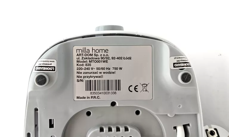 TOSTER MILA HOME MTO001WE