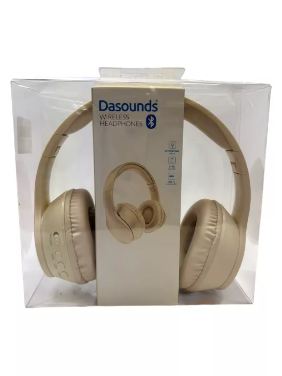 SŁUCHAWKI NAUSZNE DASOUNDS WIRELESS HEADPHONES 752002