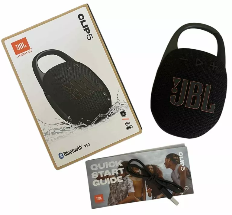 GŁOŚNIK BLUETOOTH JBL CLIP 5 KPL