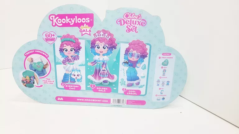 KOOKYLOOS GOLDEN GALA CHLOE'S DELUXE SET