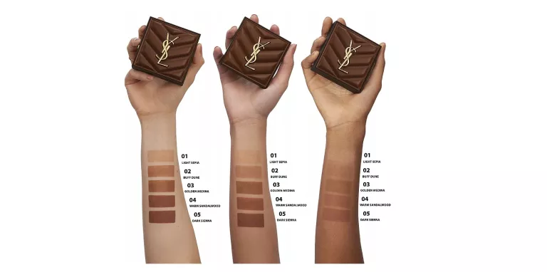 YVES SAINT LAURENT ALL HOURS HYPER  BRONZER DO TWARZY 01
