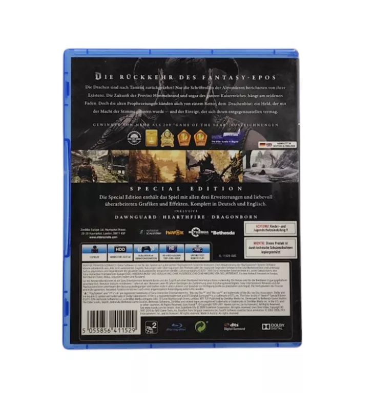 GRA PS4 THE GLDER SCROLL V SKYRIM  SPECIAL EDITION