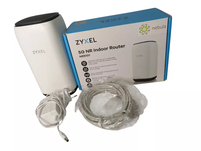 ROUTER ZYXEL NR5101 4G/LTE/5G 5 GBPS DO 64 KLIENTÓW 1775MBPS WIFI 6