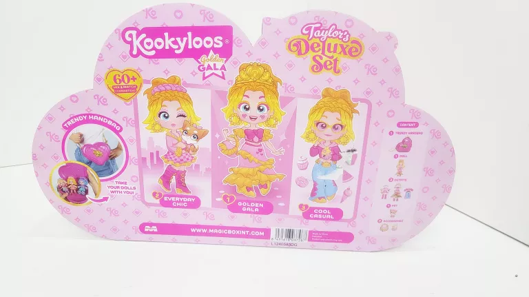 KOOKYLOOS GOLDEN GALA TAYLOR'S DELUXE SET