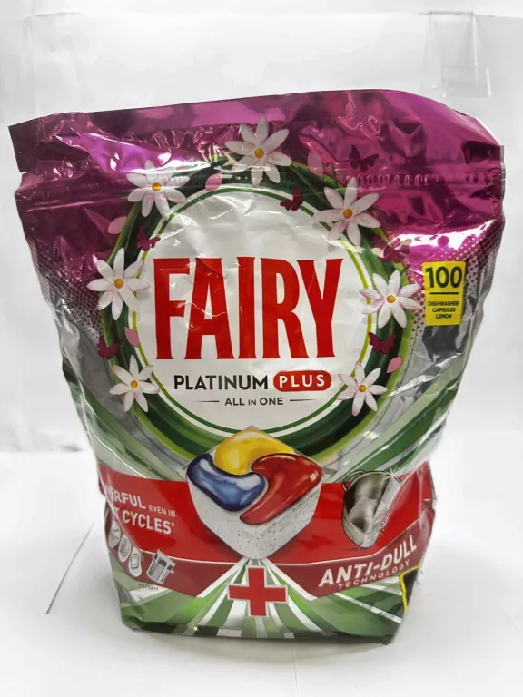 FAIRY TABLETKI DO ZMYWARKI ALL IN ONE FAIRY PLATINUM PLUS 100 KAPS