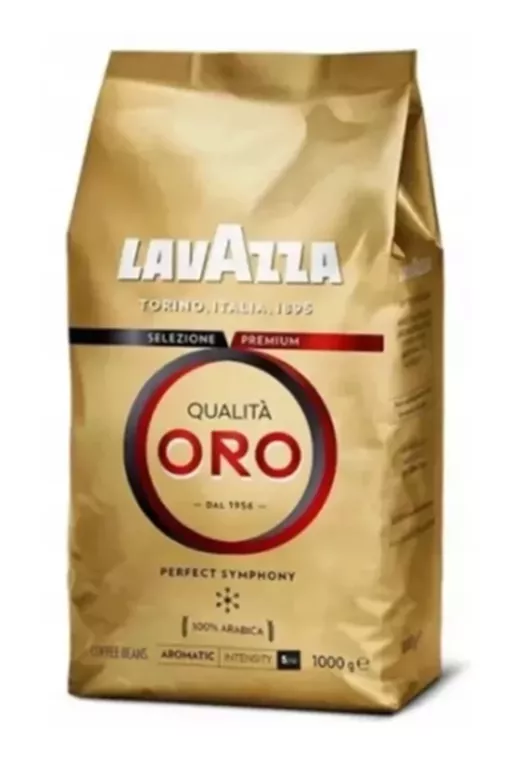 KAWA ZIARNISTA ARABICA LAVAZZA QUALITA ORO 1000 G ORYGINALNA