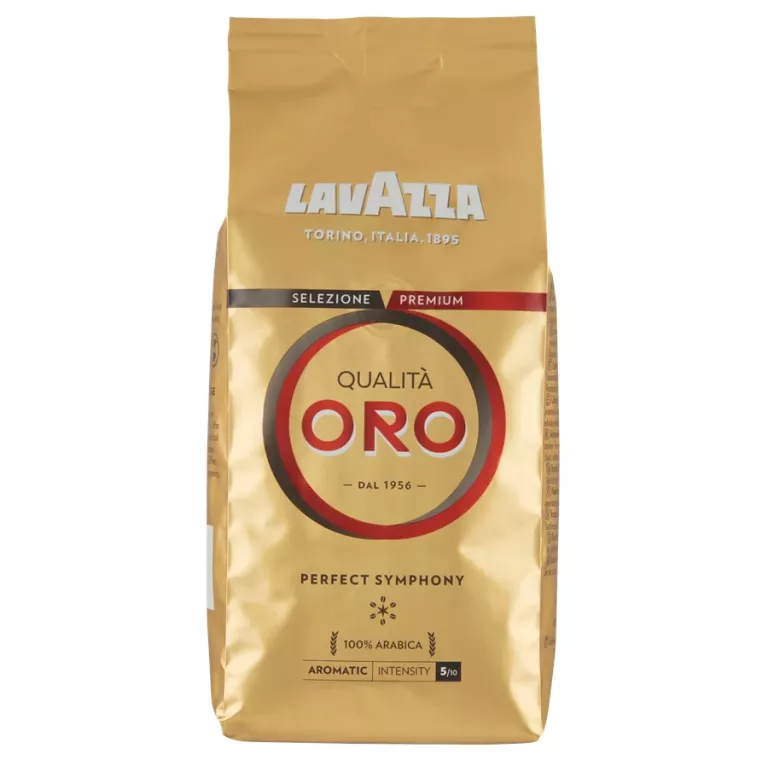KAWA ZIARNISTA ARABICA LAVAZZA QUALITA ORO 500 G ORYGINALNA