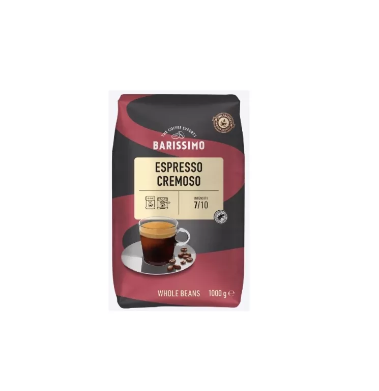 KAWA ZIARNISTA MIESZANA BARISSIMO ESPRESSO CREMOSO 1000 G