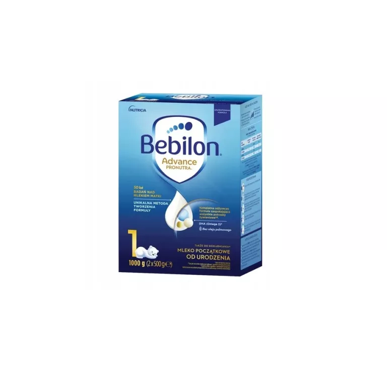 BEBILON ADVANCE PRONUTRA 1, MLEKO POCZĄTKOWE OD URODZENIA, PROSZEK, 1000 G