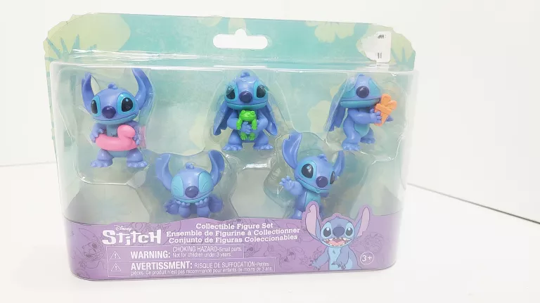 STITCH DISNEY DELUXE ZESTAW 5 FIGUREK STITCH
