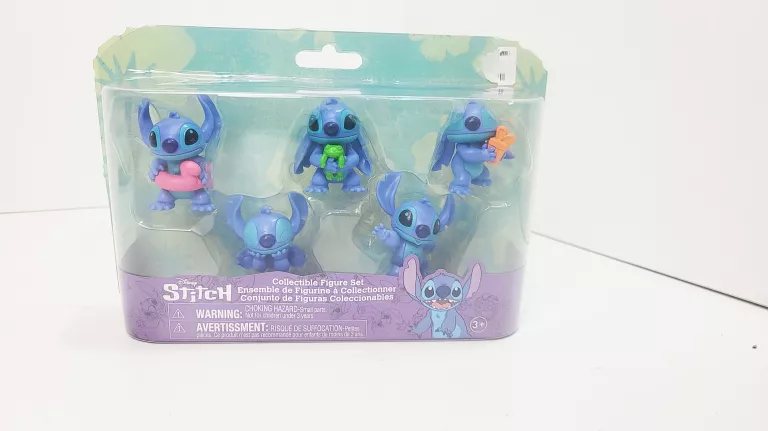 STITCH DISNEY DELUXE ZESTAW 5 FIGUREK STITCH