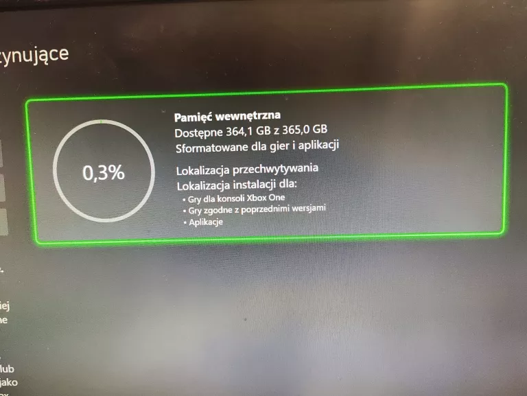 KONSOLA XBOX ONE MODEL: 1540 500GB (ZASILACZ, BRAK PADÓW)