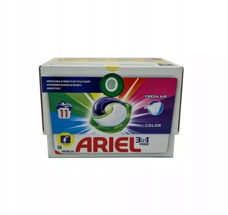 KAPSUŁKI ARIEL ALL-IN-1  11SZT COLOR FRESH AIR