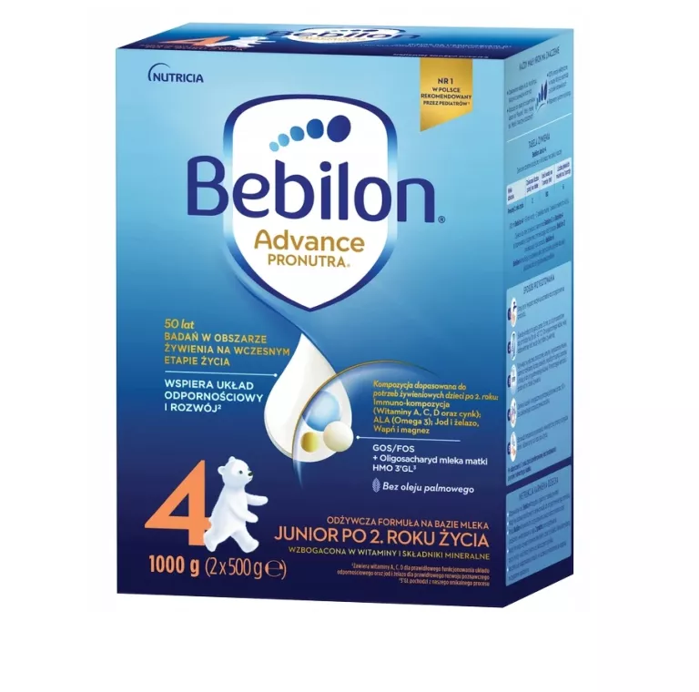 BEBILON 4 ADVANCE PRONUTRA JUNIOR PO 2. ROKU 1 KG