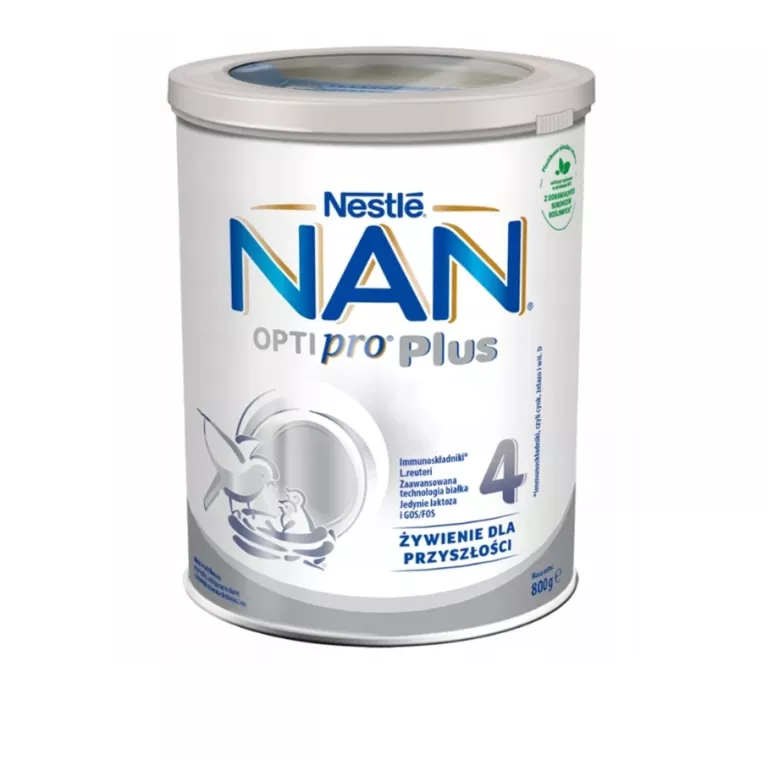 NESTLE NAN OPTIPRO 4 PLUS MLEKO NASTĘPNE JUNIOR 800G