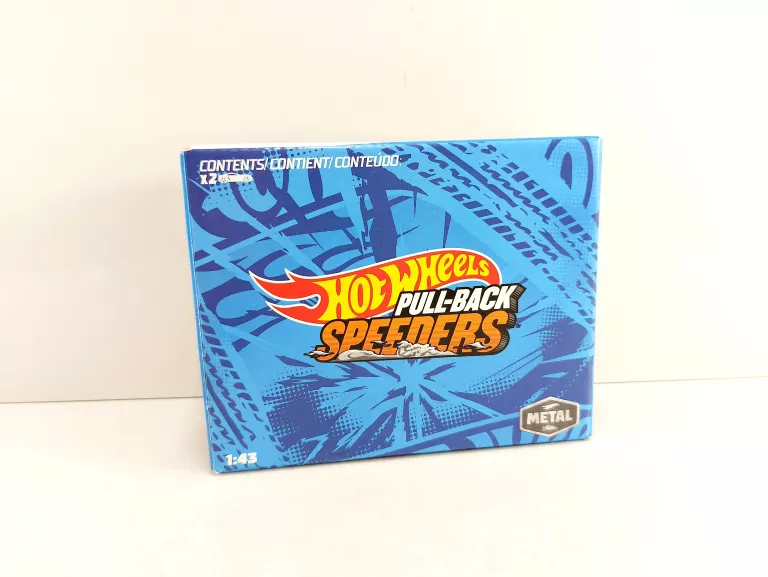 HOT WHEELS PULL-BACK SPEEDERS ZESTAW 2 AUT GT-SCORCHER & PORSCHE 911 GT3