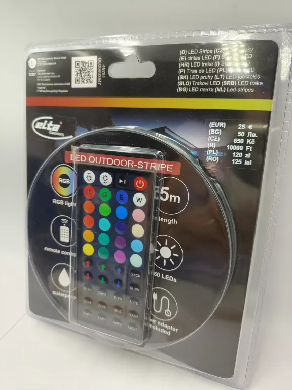 TAŚMA LED ZEWNĘTRZNA 5M 150 LED