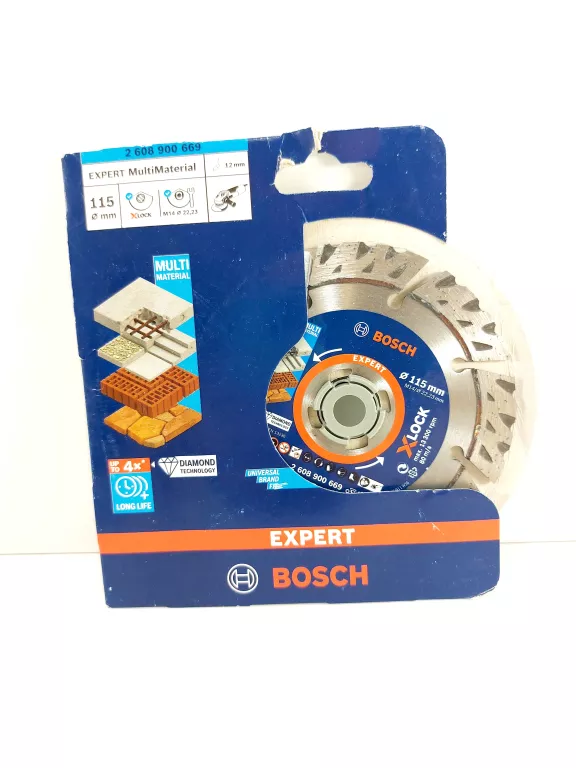 BOSCH MULTIMATERIAL X-LOCK 125X22,23X2,4X12MM