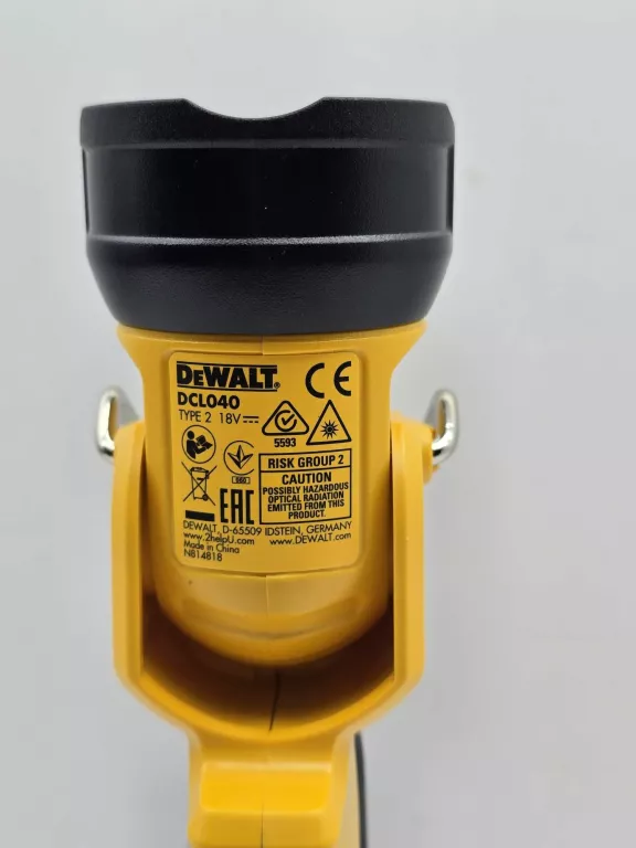 DEWALT LATARKA LED AKUMULATOROWA 18V DCL040 JAK NOWA ZOBACZ!!