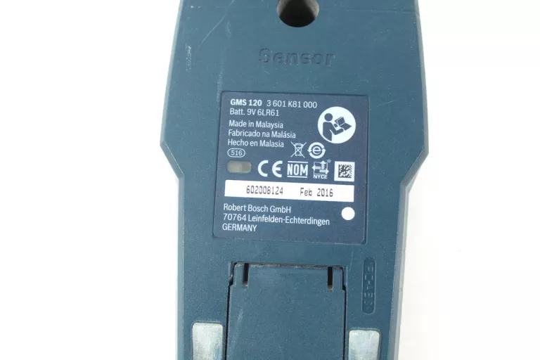 WYKRYWACZ METALU/PRZEWODÓW BOSCH GMS 120