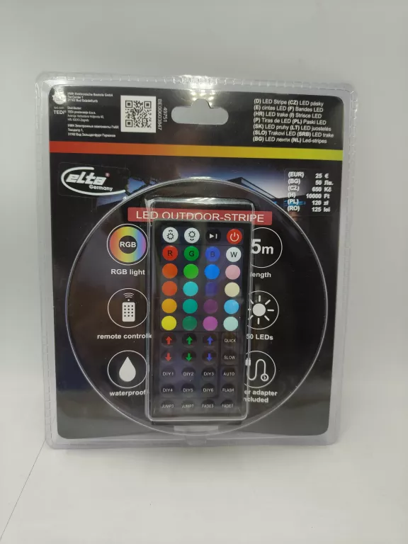 TAŚMA LED ZEWNĘTRZNA 5M 150 LED