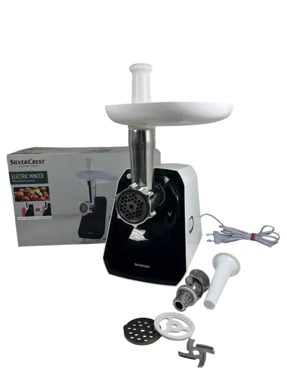 MASZYNKA DO MIELENIA MIĘSA SILVERCREST SFW 300 A1 BIAŁY 300 W