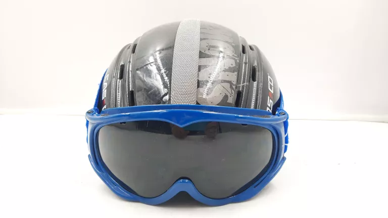 KASK NARCIARSKI MONTANA I GOGLE / 52-57CM / *OKAZJA*