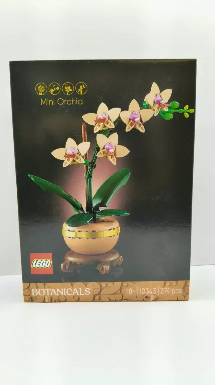 LEGO 10343 BOTANICAL COLLECTION - MAŁA ORCHIDEA