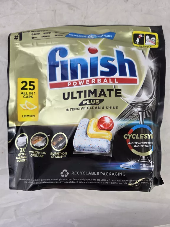 KAPSUŁK FINISH ULTIMATE PLUS 25
