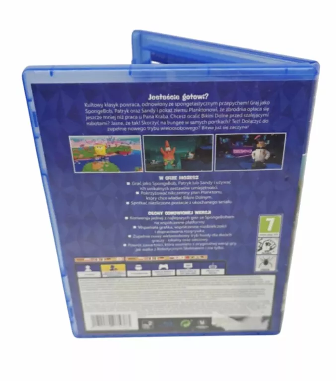 GRA NA PS4 SPONGEBOB BATTLE FOR BIKINI BOTTOM - REHYDRATED
