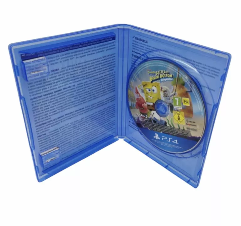 GRA NA PS4 SPONGEBOB BATTLE FOR BIKINI BOTTOM - REHYDRATED