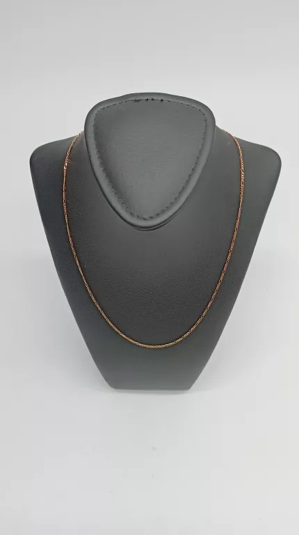 ZŁOTY ŁAŃUSZEK 14K (585) 1,39G FIGARO 45CM