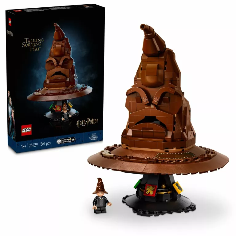 LEGO HARRY POTTER 76429 KAPELUSZ MÓWIĄCEGO MĄDREGO HARRY'EGO DLA DZIECKA