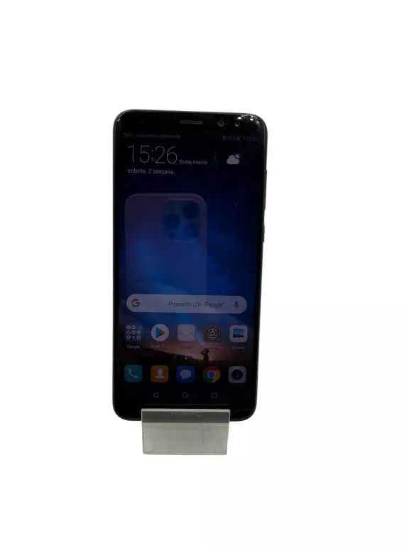 TELEFON HUAWEY MATE 10 LITE SAM PĘKNIĘTY